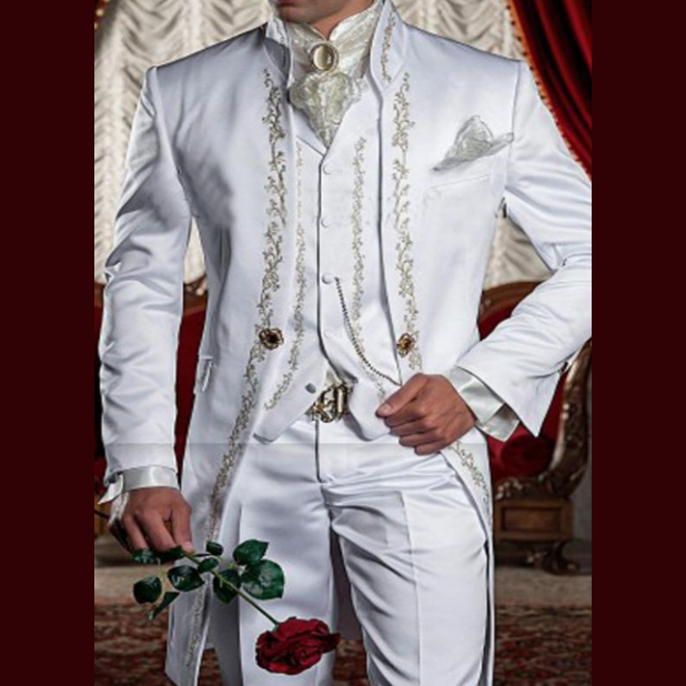 Suit Men's Three-piece Groomsman Clothing Wedding