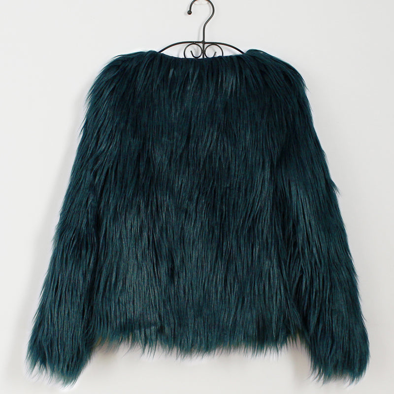 Women's Fluffy Warm Fur Coat