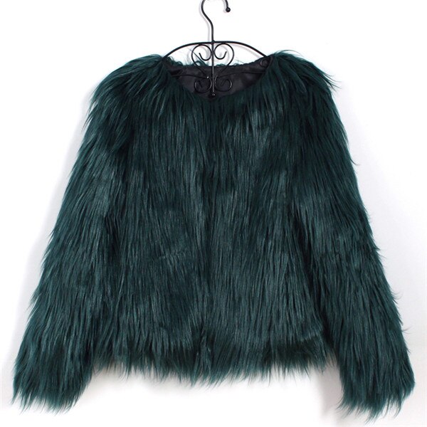 Women's Fluffy Warm Fur Coat