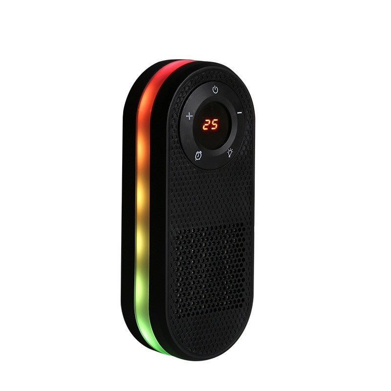 Small Heater 180 Degree Rotatable Electric Heater With Remote LED Display Overheat Protection Warmer With Timer Function