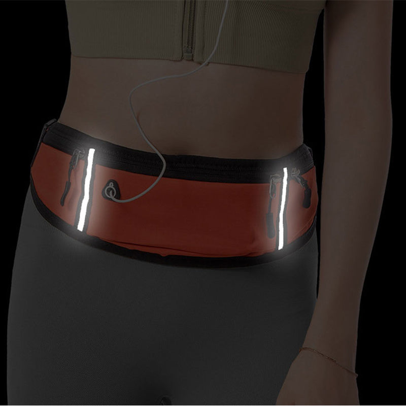 Sports Waist Bag With Pocket Light Slim