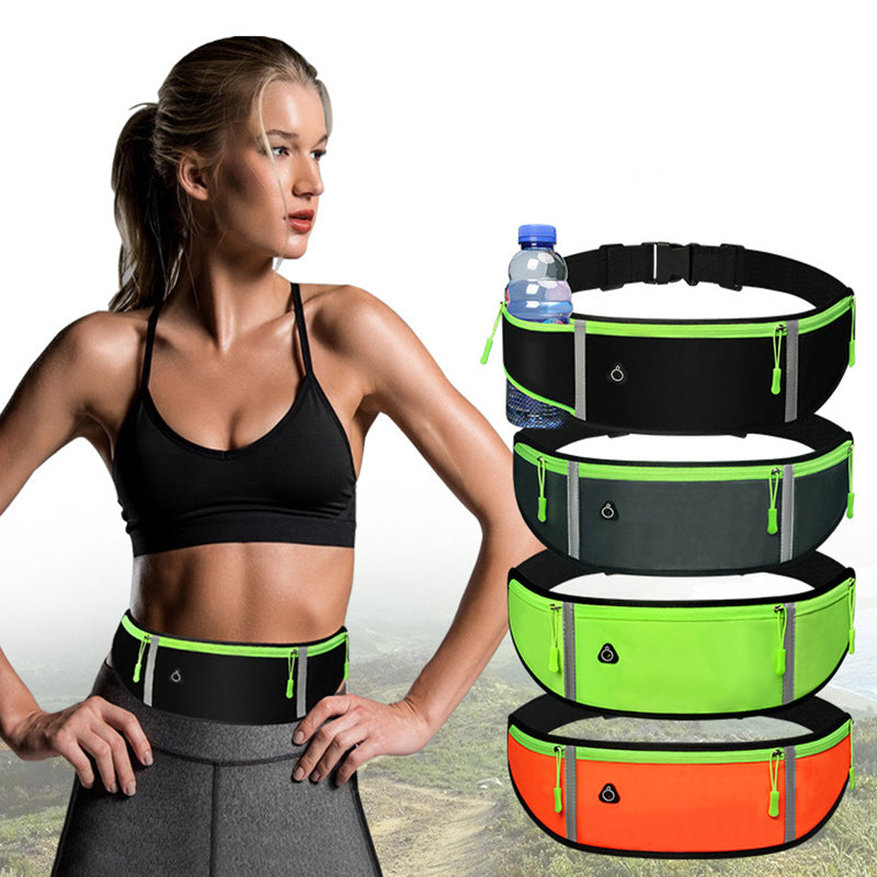 Sports Waist Bag With Pocket Light Slim
