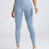 V-Back Scrunch Butt Workout Leggings, Women Seamless Gym Yoga Leggings