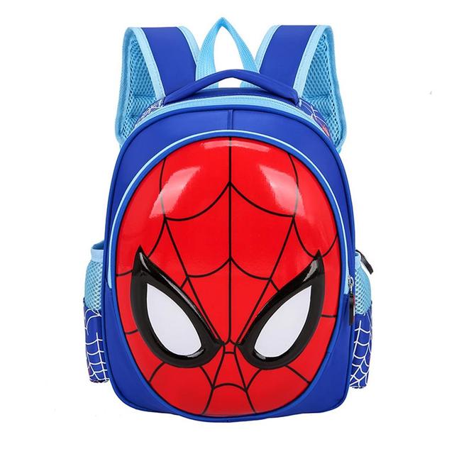 Bolsa escolar de super-heróis com impressão 3D