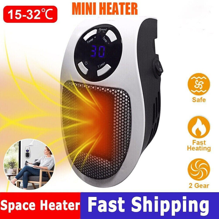 Portable, Plug-in, Wall-mounted, Space Heaters