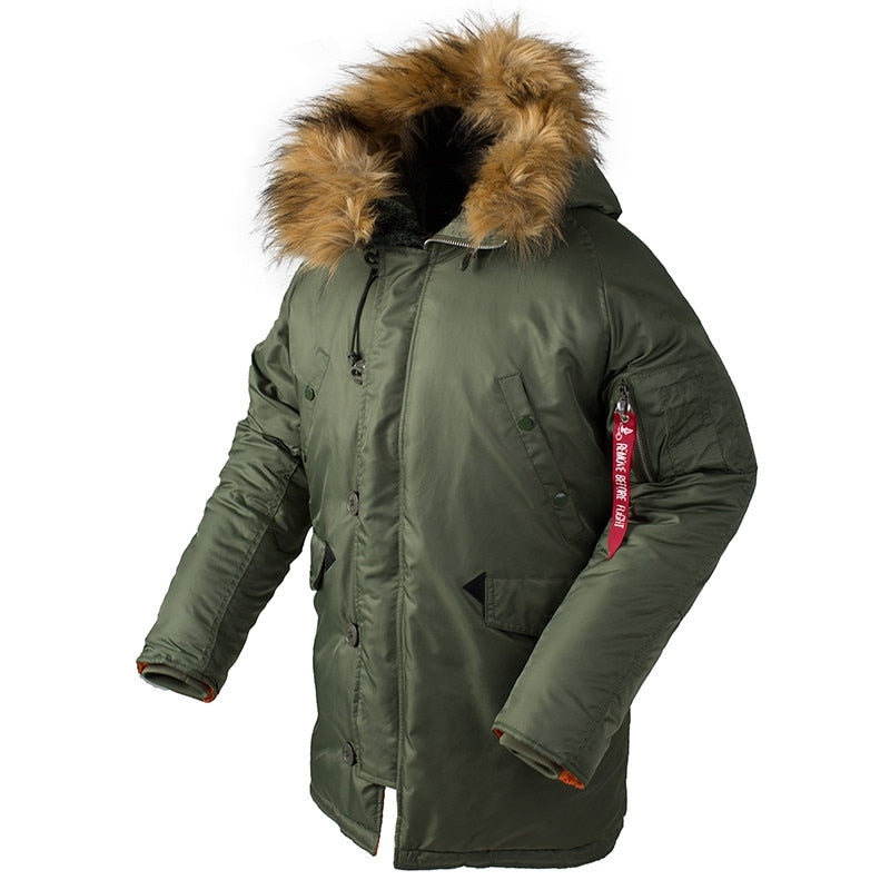 Nylon Men's Winter Coat