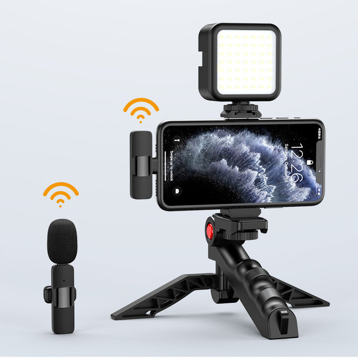 Fill Light Microphone Desktop Tripod Mobile Phone