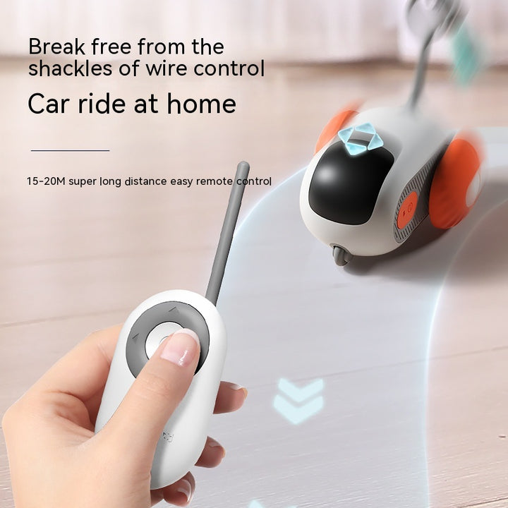 Remote Control Interactive Cat Car Toy USB