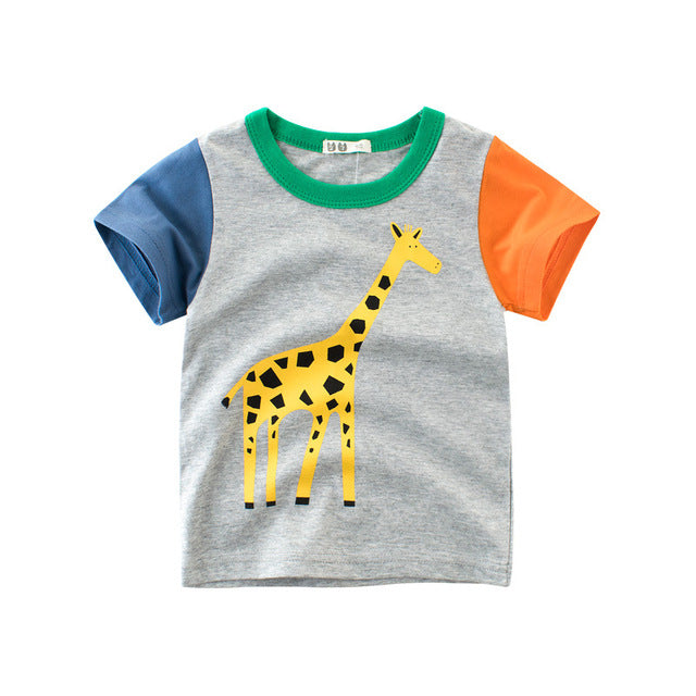 Camiseta Infantil Animais Fofos