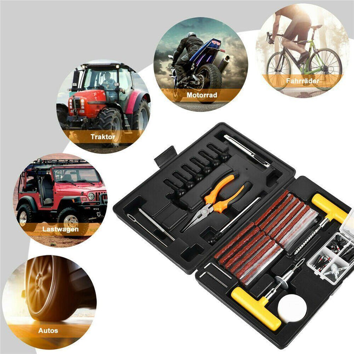 Car Tire Repair Set  Car Motorcycle Breakdown Set Patchwork Pliers Set