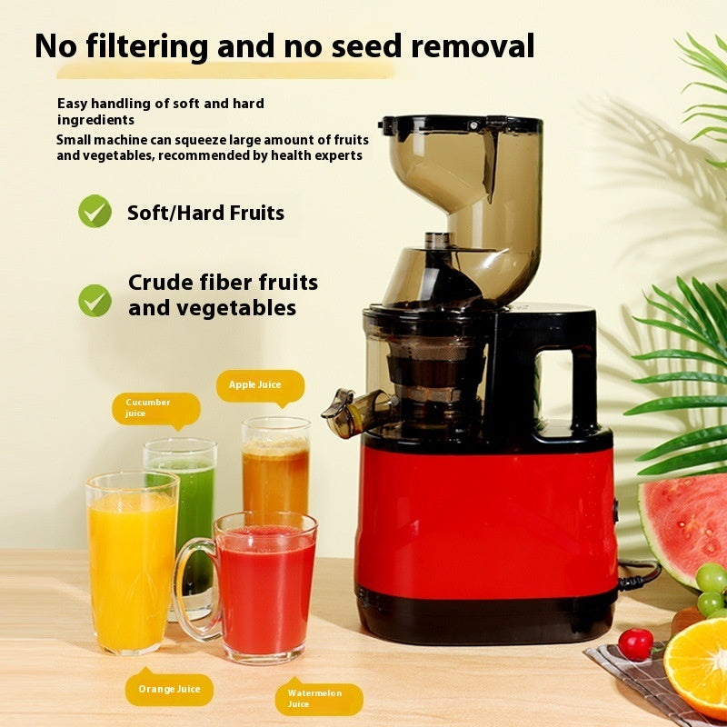Separation Of Juice And Residue Household Large Diameter Multifunction Juicer