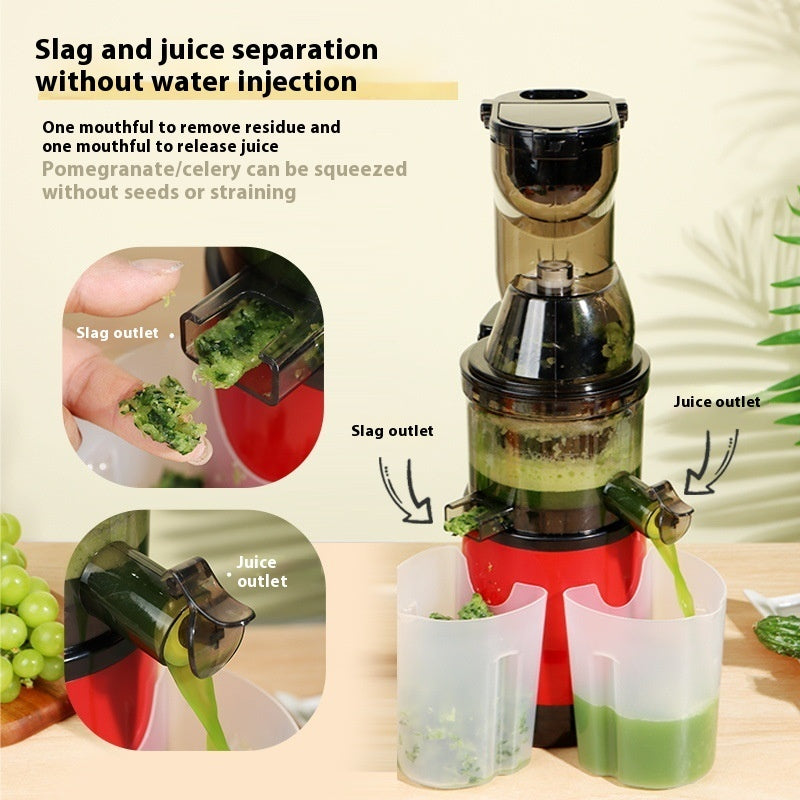 Separation Of Juice And Residue Household Large Diameter Multifunction Juicer