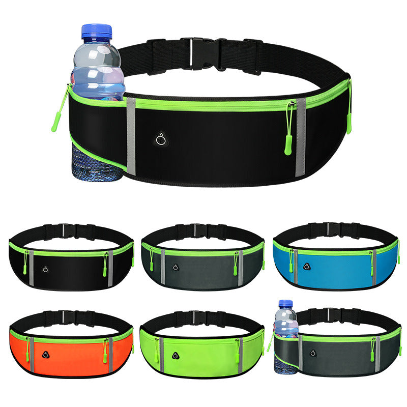 Sports Waist Bag With Pocket Light Slim