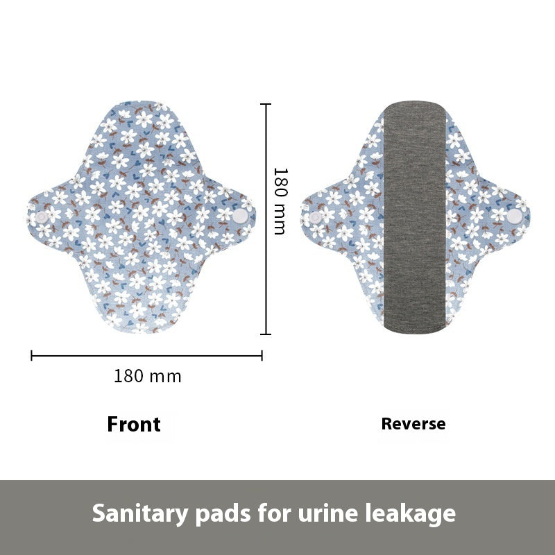 Graphene Washable Pure Cotton Health Pad For The Elderly Leak-proof Urine