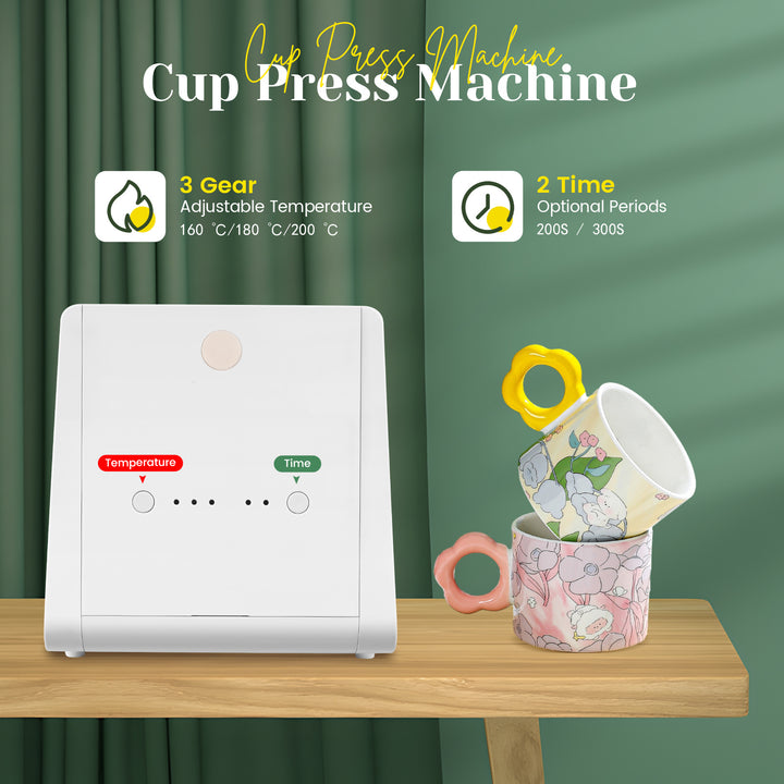 New Cricut Mug Press 11oz Cup Horizontal Cup Baking Machine