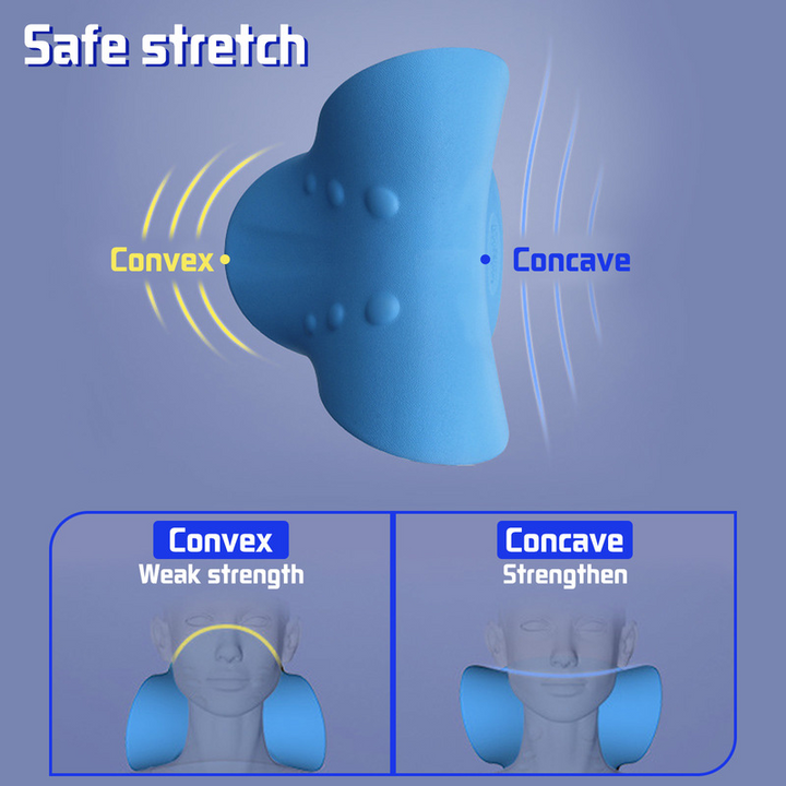 Alongamento da coluna cervical, gravidade, relaxamento muscular, tração, pescoço