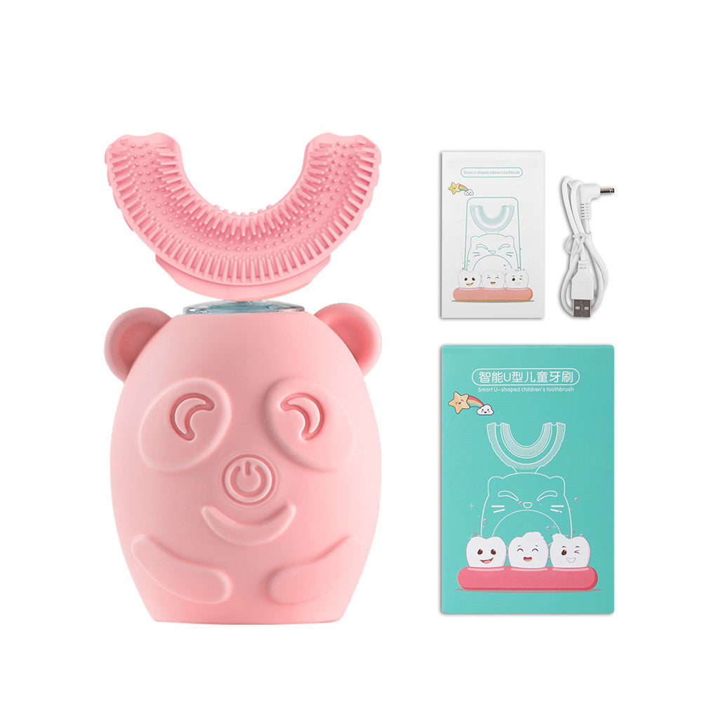 Cartoon Children's Automatic U-shaped Electric Toothbrush