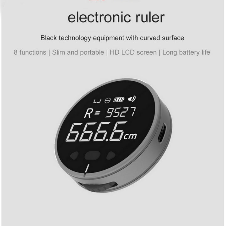 Ferramenta de régua de medição eletrônica de alta precisão digital LCD