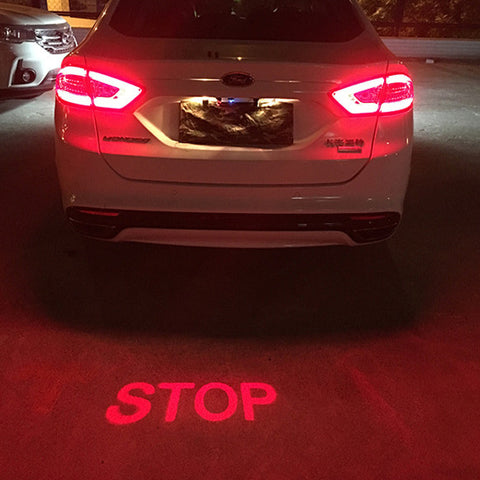 LED Projection Lamp Rear HD Welcome Decoration