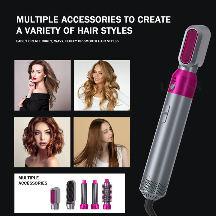 Hot Air Comb Automatic Hair Curler For Curling Or Straightening