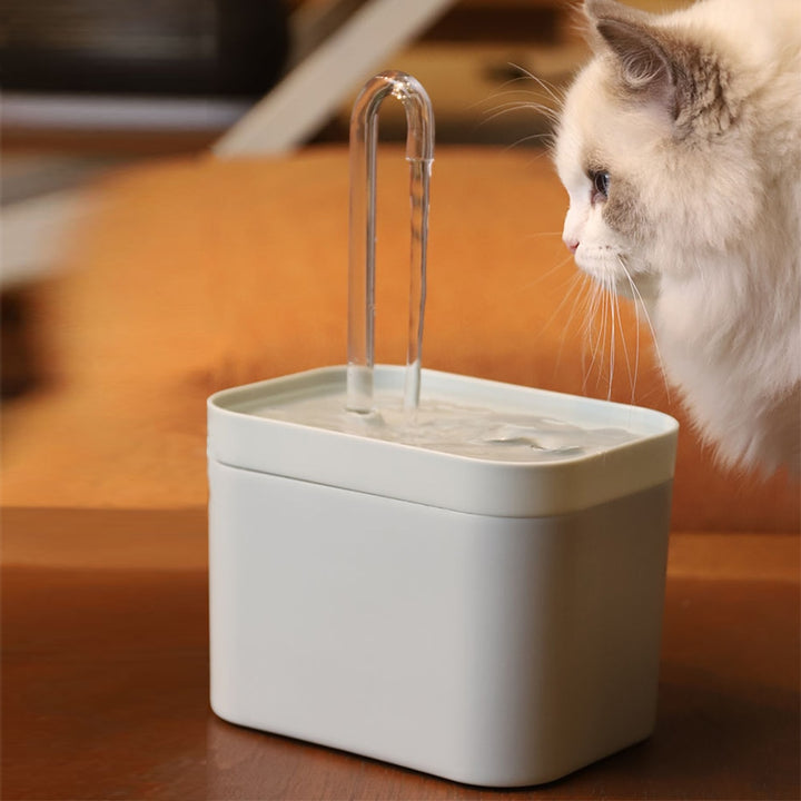 Dispensador de fonte de água para gatos