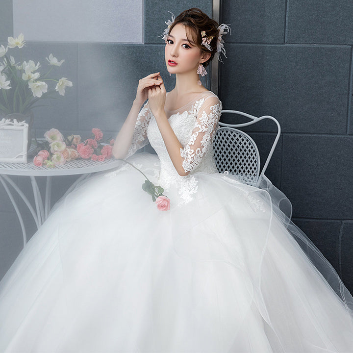 Wedding Dress 2024 New Slim-fit