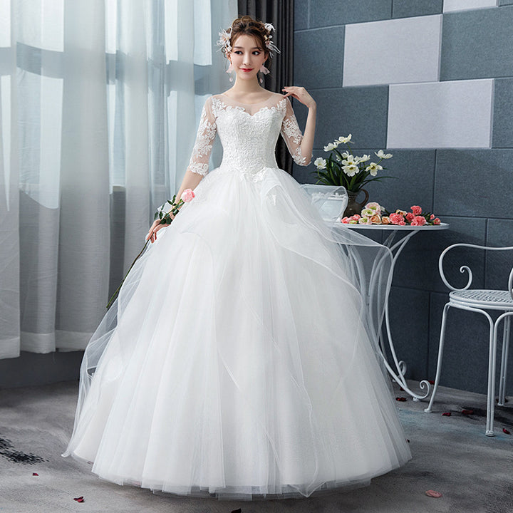 Wedding Dress 2024 New Slim-fit