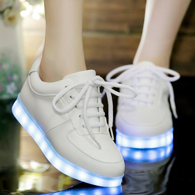 Sapatos iluminados