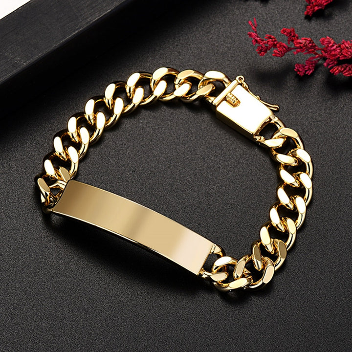 Pulseiras de corrente em ouro 18K