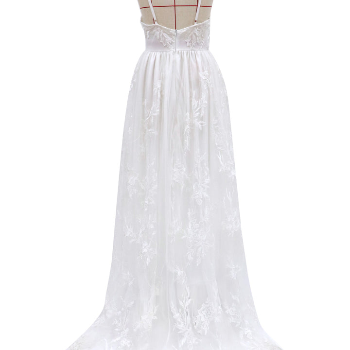 Women's Dress Lace Bridal Wedding Dress