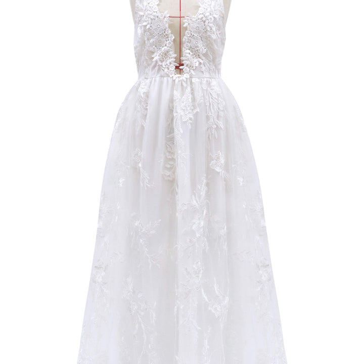 Women's Dress Lace Bridal Wedding Dress