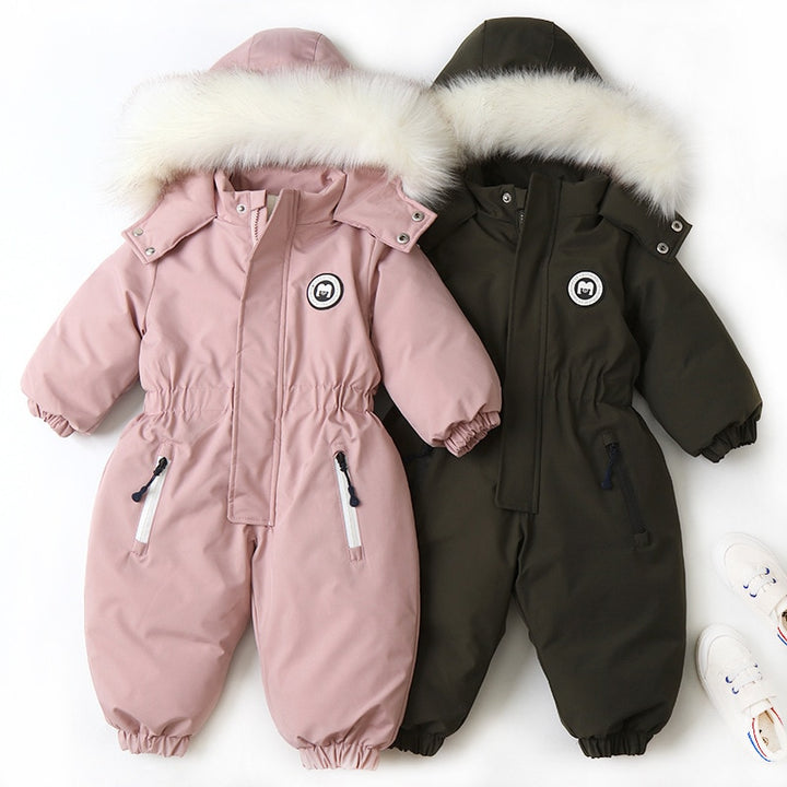 Thick Warm Rompers for Toddlers