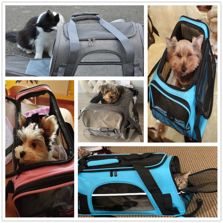 Bolsa de viagem para transporte de animais de estimação