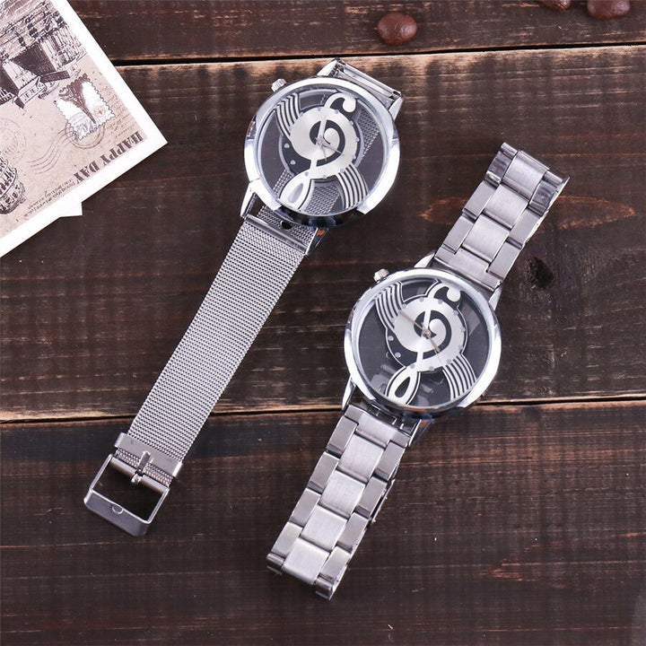 Women's Hollow Music Note Fashion Watch