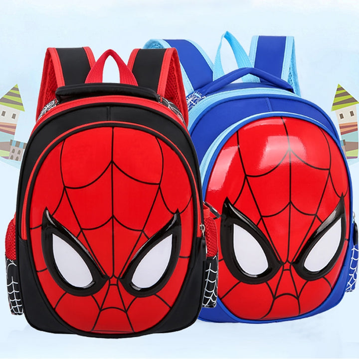 Bolsa escolar de super-heróis com impressão 3D