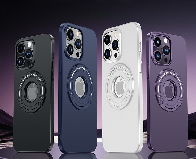 Invisible Stand Skin-friendly Magnetic Suction iPhone14 Pro Protective Case