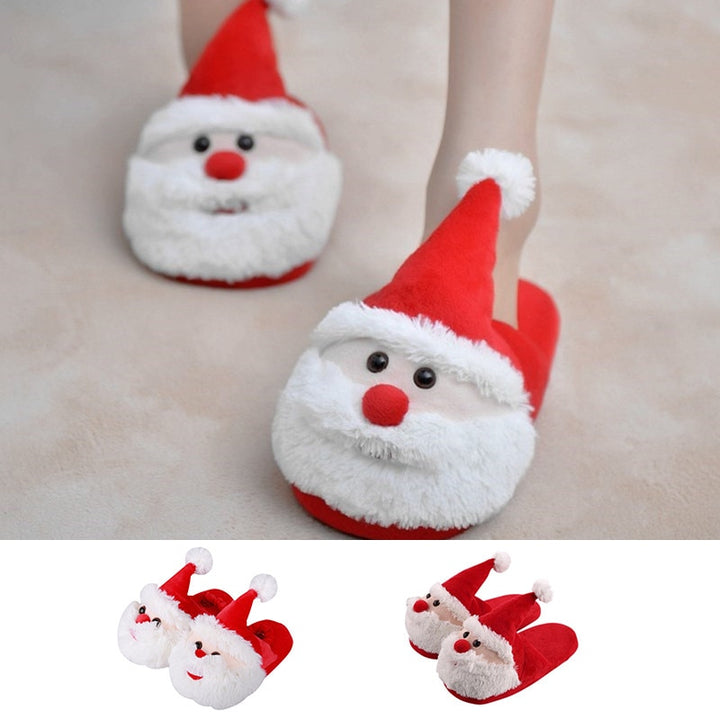 Papai Noel Slip On Soft Flats Slides