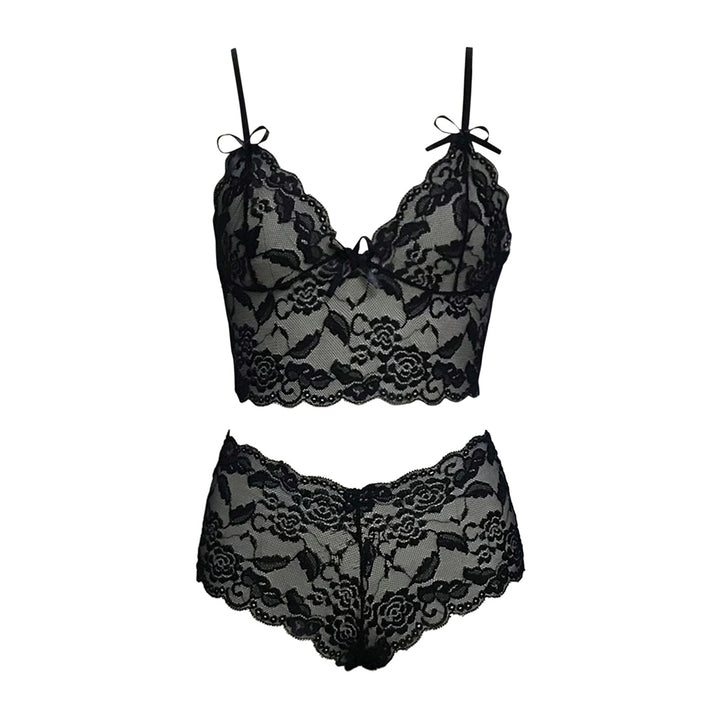 Conjunto de lingerie de renda