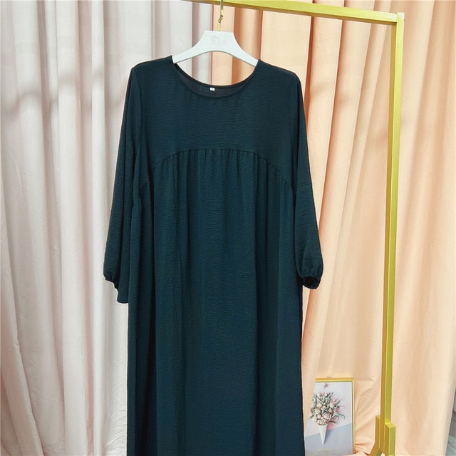 Solid Color Abayas for Women