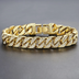 Miami Gold Curb Cuban Bracelet