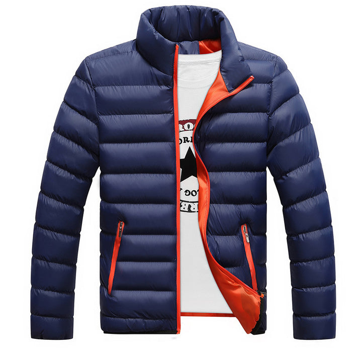 Jacket Casual Coat Warm Cotton-padded Jacket Men's Fashion