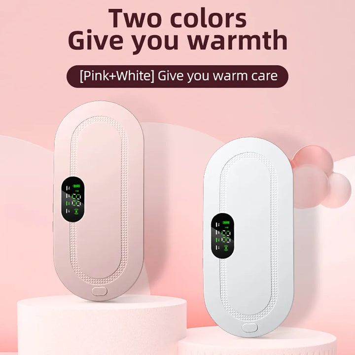 Almofada de aquecimento menstrual portátil palácio cinto quente cinto de cintura massageador de cãibras almofada de aquecimento menstrual cinto de alívio de dismenorreia 