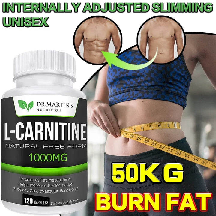 Cápsulas de L-Carnitina Super Forte 1000mg 