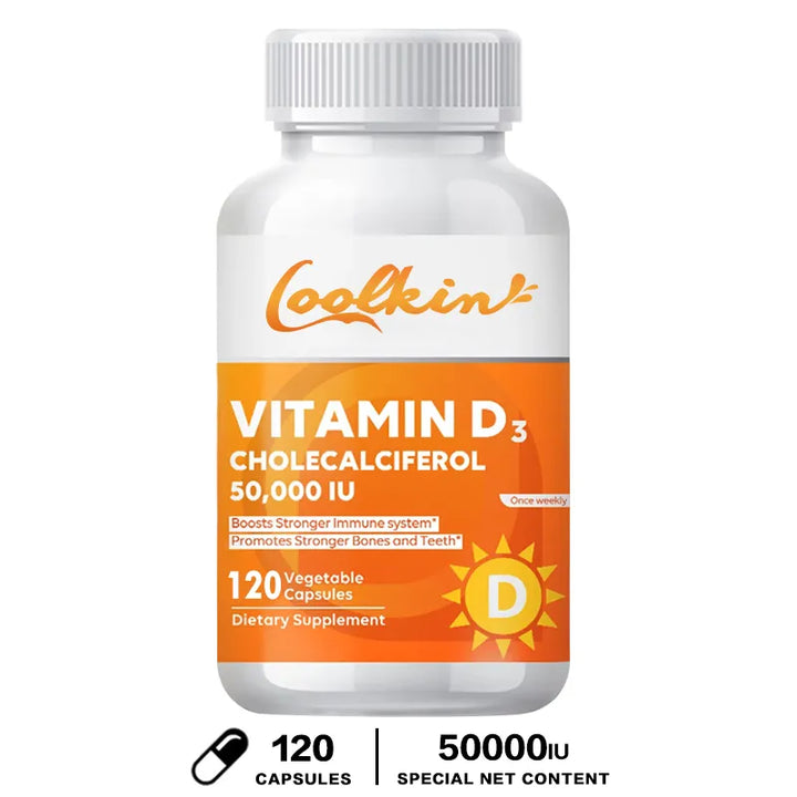 Suplemento de vitamina D, 50.000 UI 