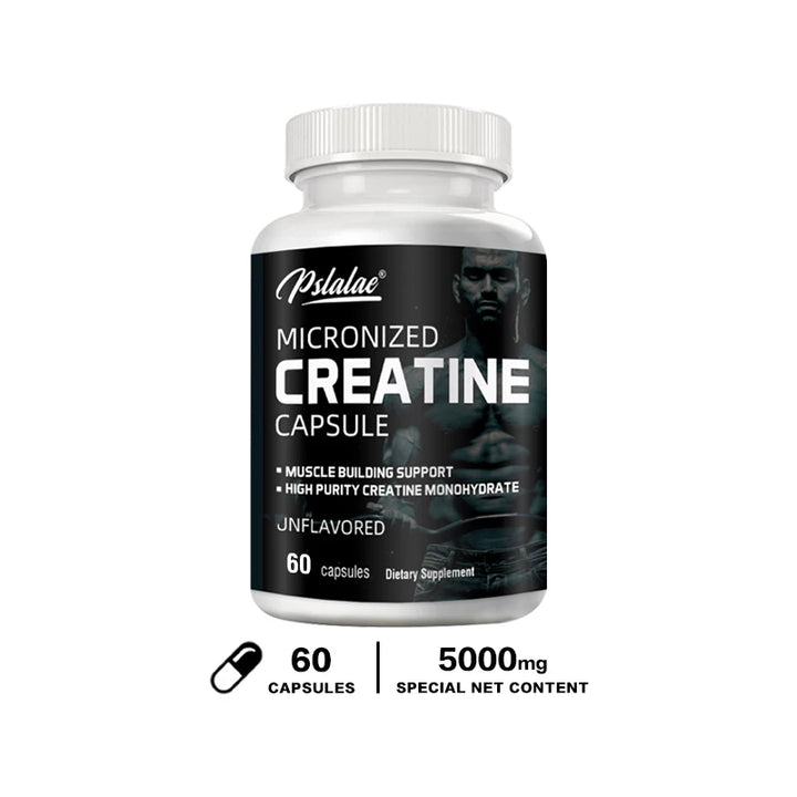 Micronized Creatine Powder (5000 Mg) Creatine Monohydrate Powder, Unflavored