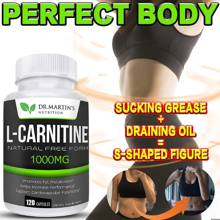 Cápsulas de L-Carnitina Super Forte 1000mg 