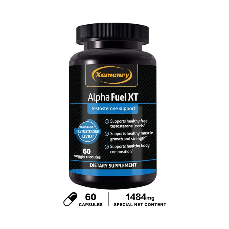 Natural Stamina & Strength Gainer. With Horny Goat Extract, Testosterone Booster for Men