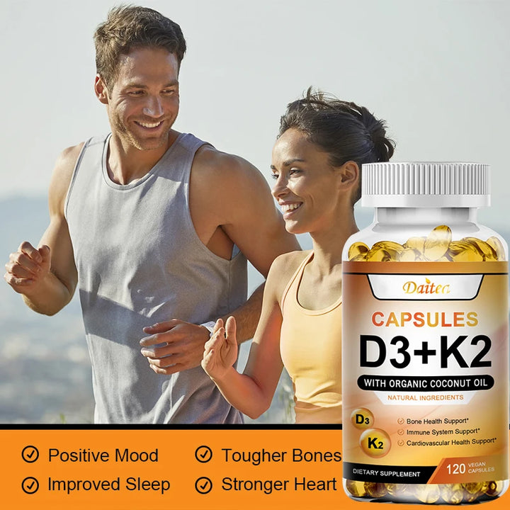 Vitamin D3 K2 Capsules Daily