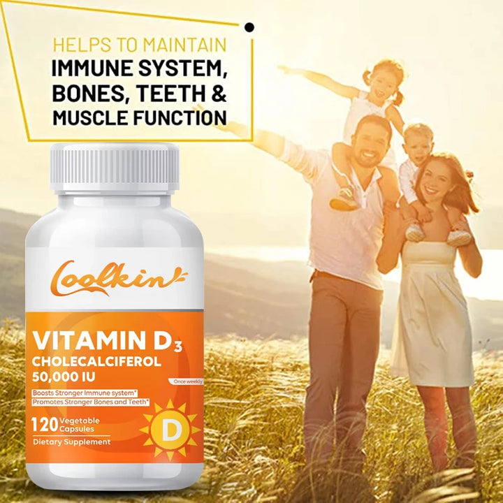 Vitamin D Supplement, 50,000 IU