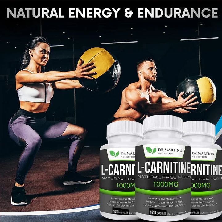 Cápsulas de L-Carnitina Super Forte 1000mg 